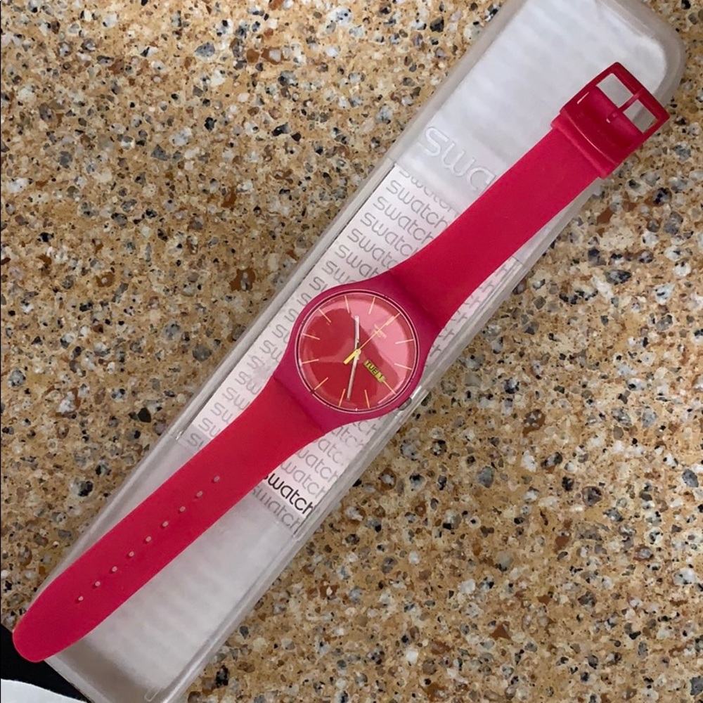Swatch Pink Watch